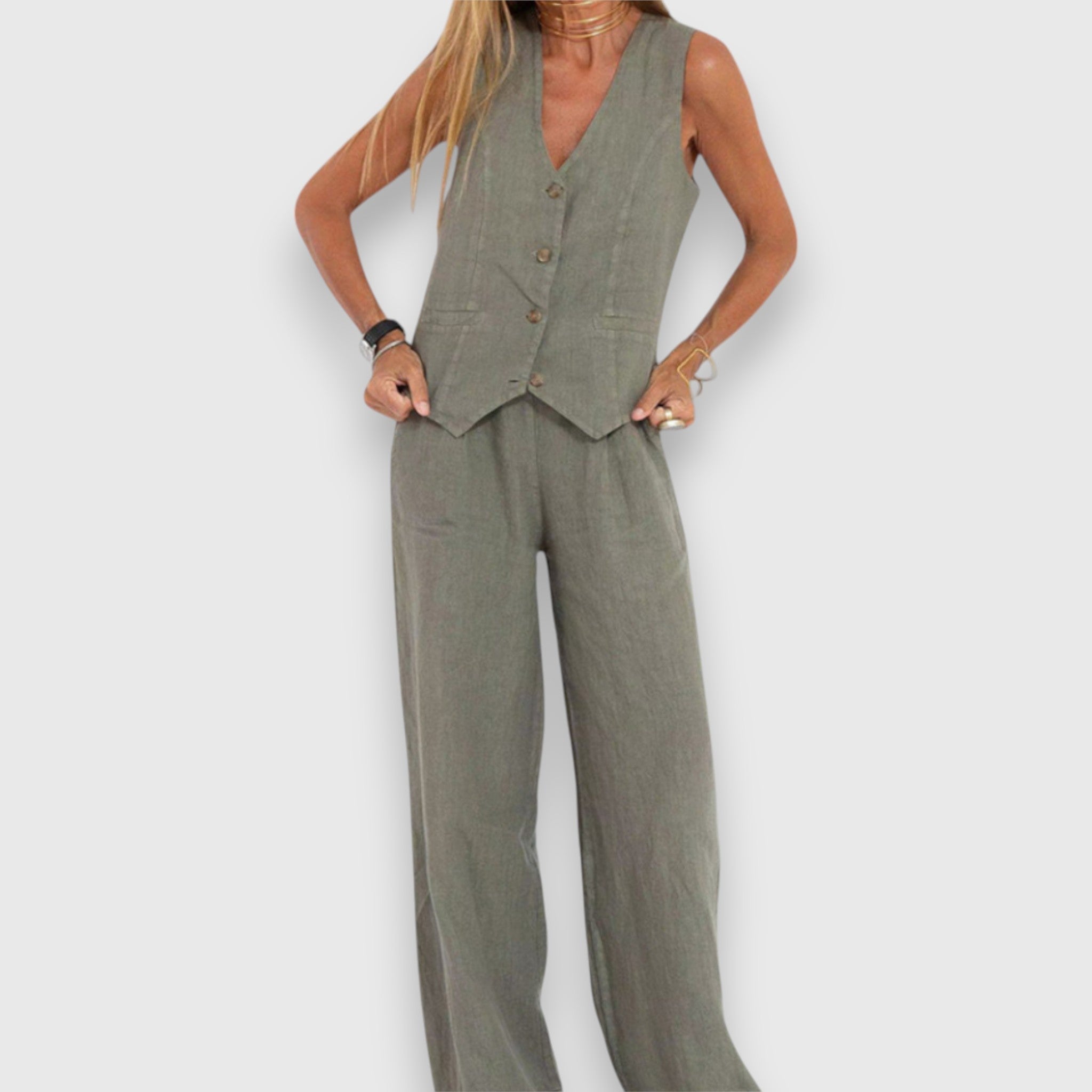 Zuzana - Zestaw dwóch sztuk na letnią lekkość