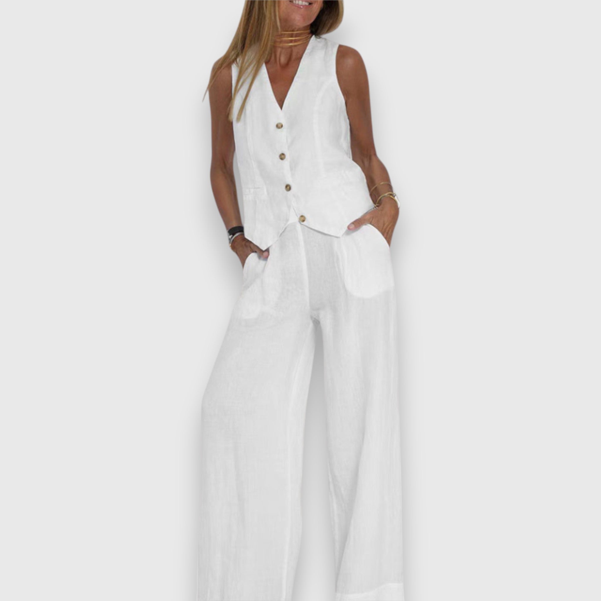 Zuzana - Zestaw dwóch sztuk na letnią lekkość