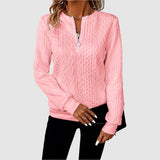 Rozárie - Stylowy pleciony sweter