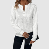 Rozárie - Stylowy pleciony sweter