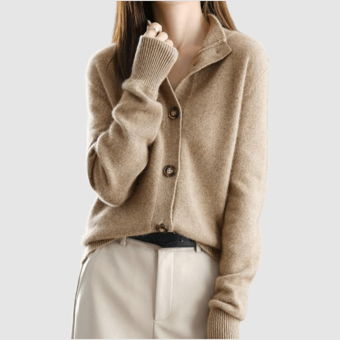 Viktorie - Luksusowy kaszmirowy sweter z dzianiny