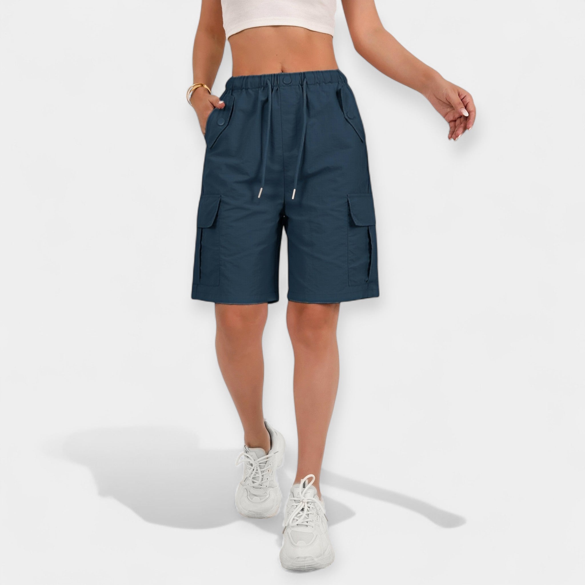 Zuzana - Damskie letnie szorty cargo