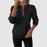 Rozárie - Stylowy pleciony sweter