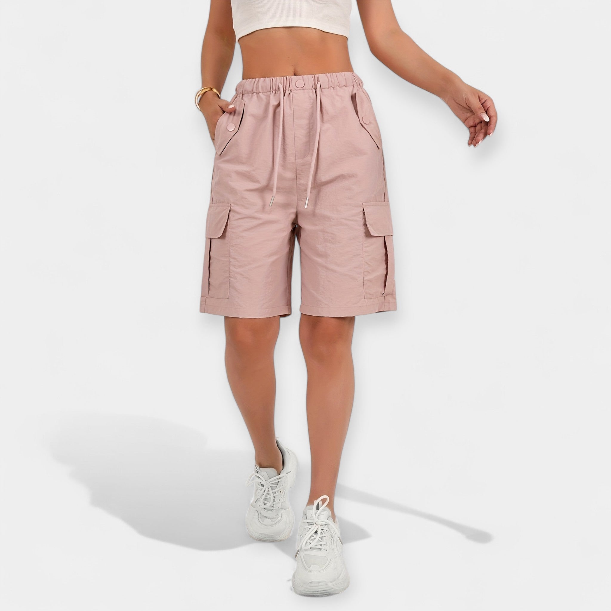 Zuzana - Damskie letnie szorty cargo