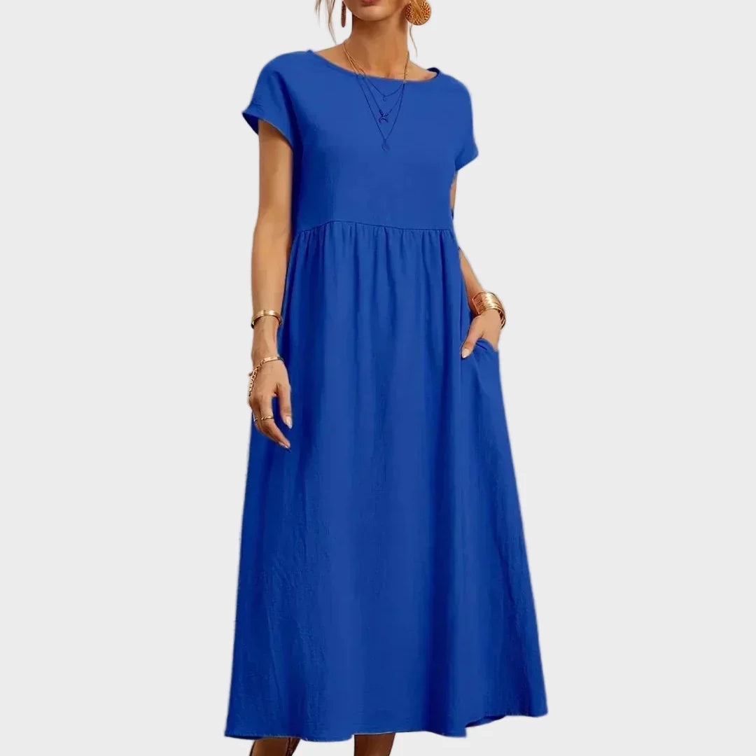 Gabrielle™ — Midi sukienka w eleganckim, ponadczasowym stylu