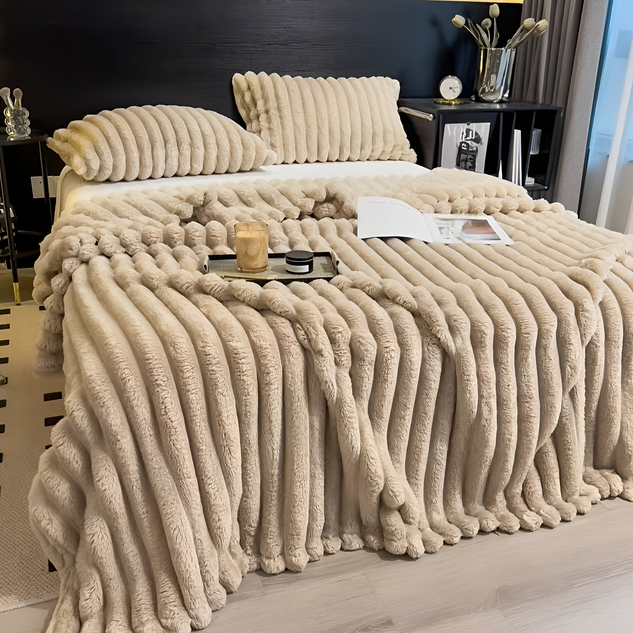 Wanda – Ciepły Koc Fleece z Flaneli