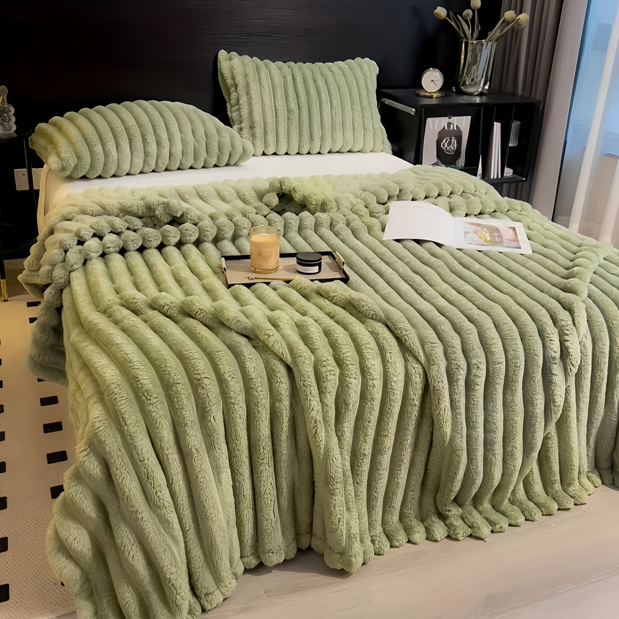 Wanda – Ciepły Koc Fleece z Flaneli