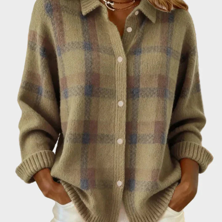 Anny - Stylowy sweter pleciony