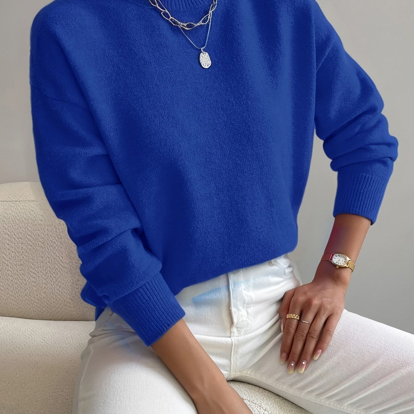 Yvonne - Elegancki sweter casualowy