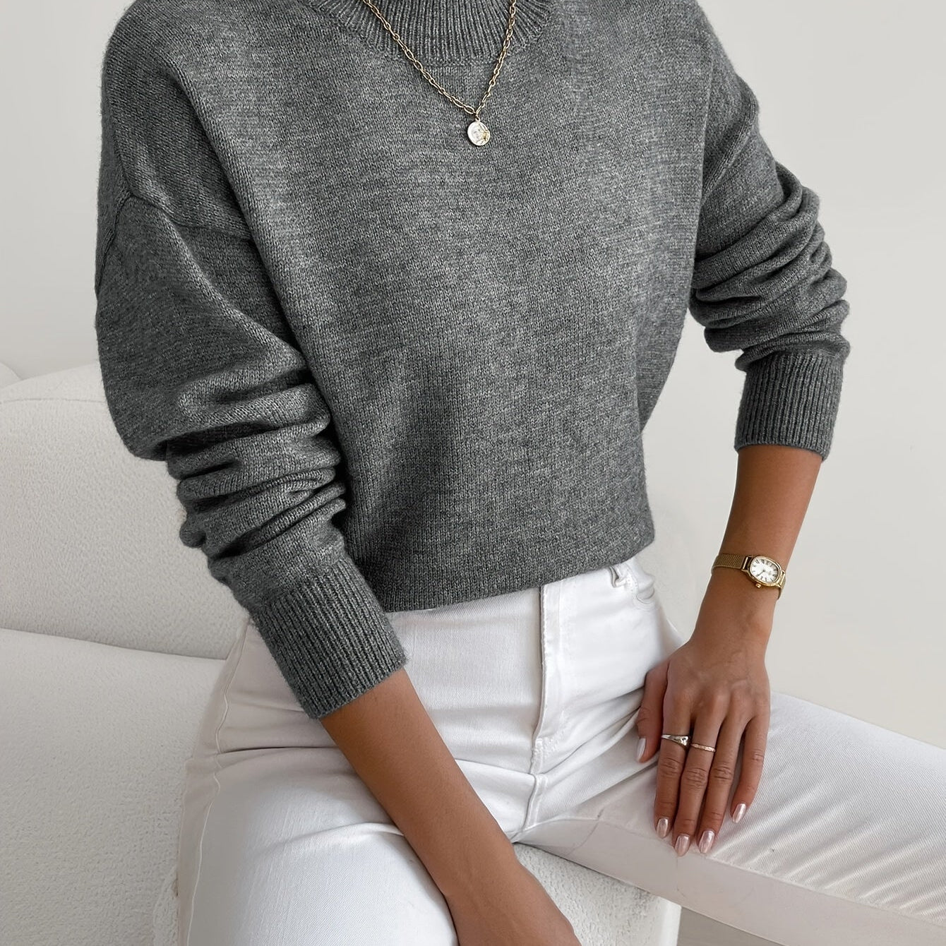 Yvonne - Elegancki sweter casualowy